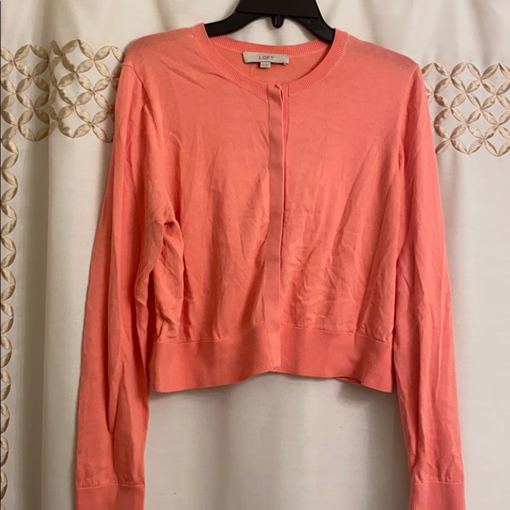 Loft cropped cardigan
